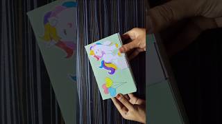 How to make pencil box with paper and cardboard #papercraft #origami #shorts