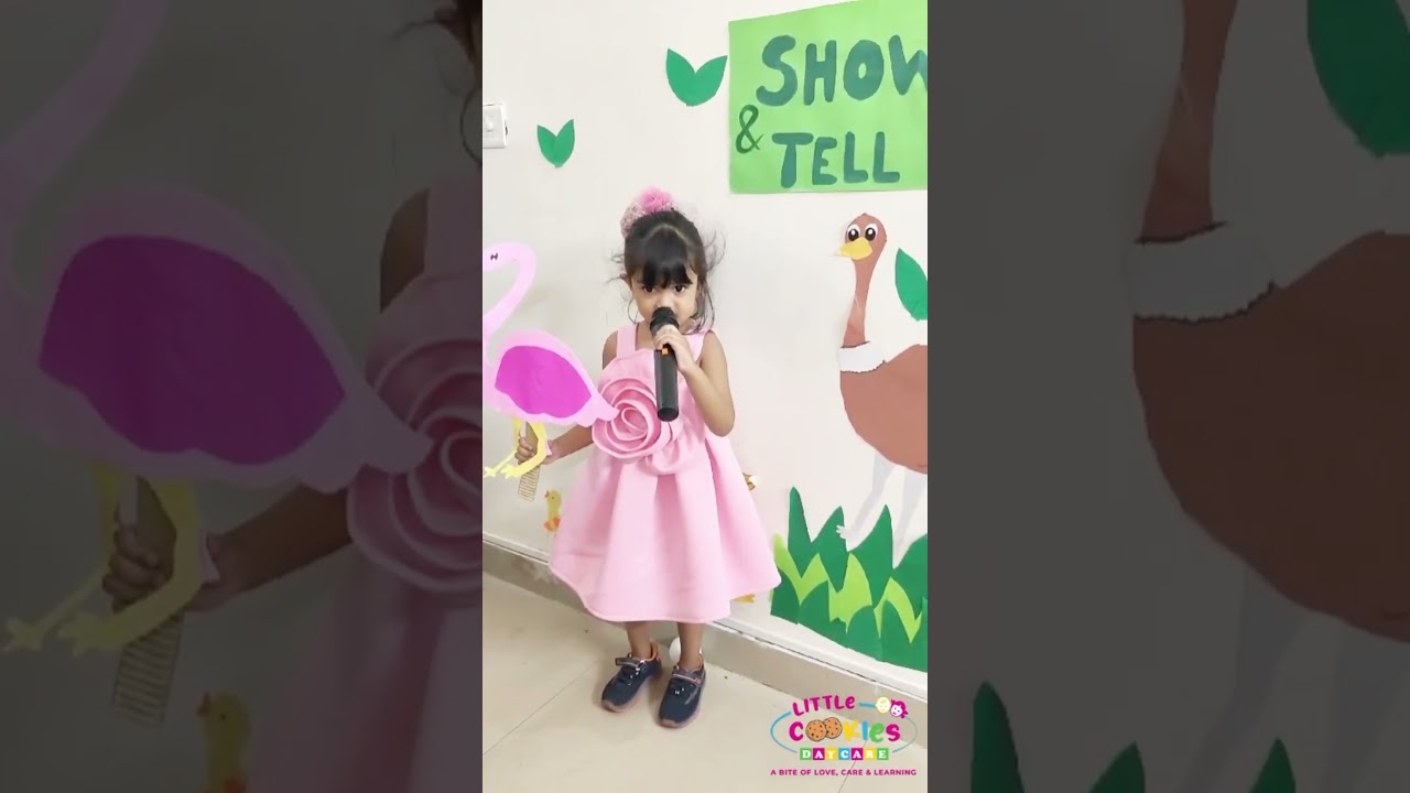 Day 17  :Sharing the spotlight! Show and Tell in Little Cookies at Flamingo Camp 