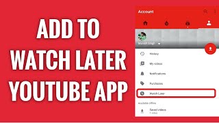 How To Add Video To "Watch Later" On YouTube App screenshot 4