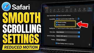 How to configure smooth scrolling and reduced motion preferences - Easy Tutorial
