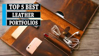 Leather Portfolio: 5 Best Leather Portfolios For Men in 2025 || You Can Buy Now