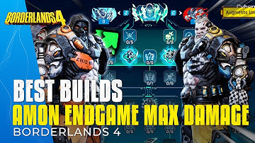 Borderlands 4 Best Builds - Amon Ultimate Burst & Max Damage UVHM Rank 5 Endgame Build