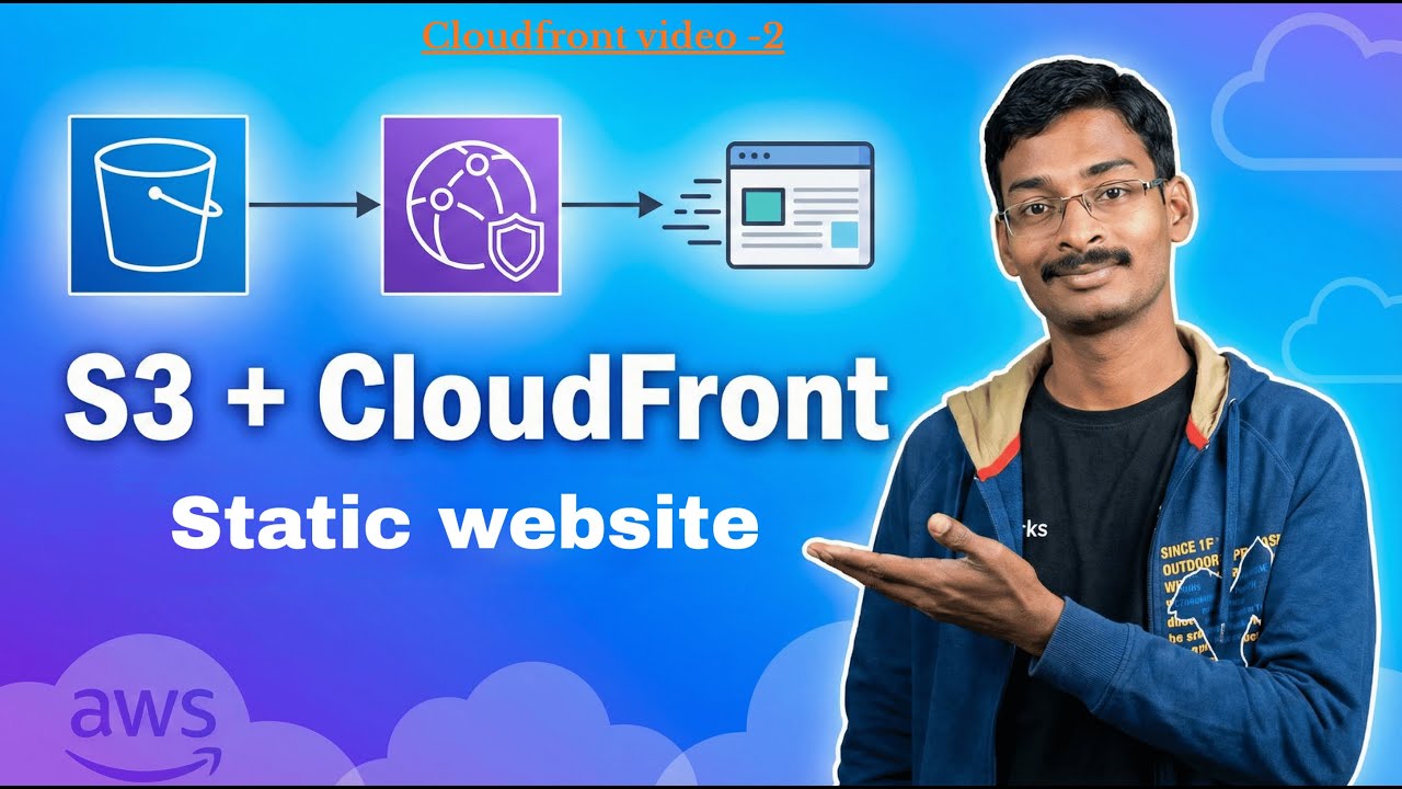 S3 Static Website Hosting with CloudFront | AWS Project | Video 2 - YouTube