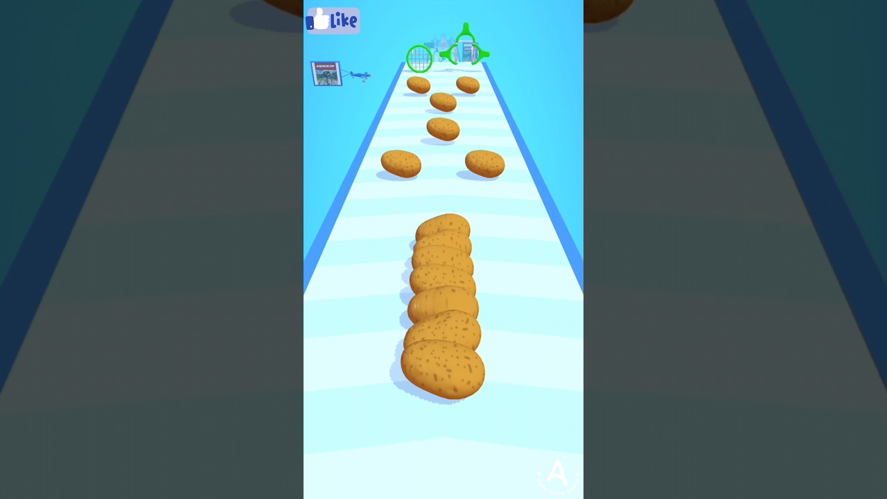 Potato Chips Run Challenge 😂 