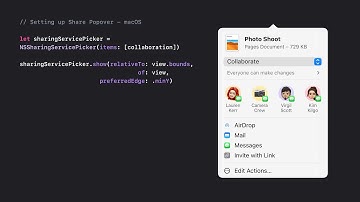 WWDC22: Enhance collaboration experiences with Messages | Apple