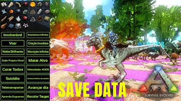 ARK MOBILE SAVE DATA MOD | GOD CONSOLE | ASCENDANT CREATURE | INF STATS | FULL TEK