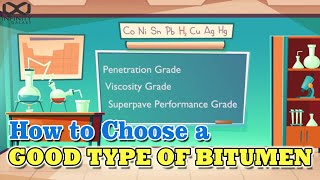 How to choose a Good type of Bitumen | Bitumen Grades & Tests | Collaboration with Infinity Galaxy