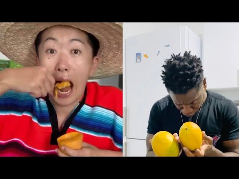 Video: Cómo comer mangos crudos