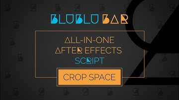 How to use CROP SPACE tool in BluBluBar - TUTORIAL