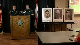 ECSO Press Conference Regarding Escambia County Shootings