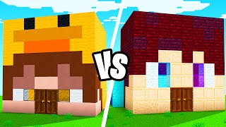 EXTREME Minecraft HUIS BATTLE vs BESTE VRIEND!