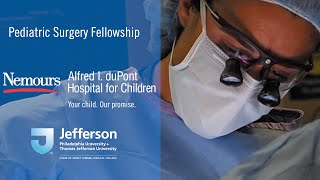 Pediatric Surgical Fellowship  Nemours/Alfred I. duPont Hospital for Children