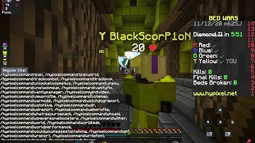 Hypixel secret commands???