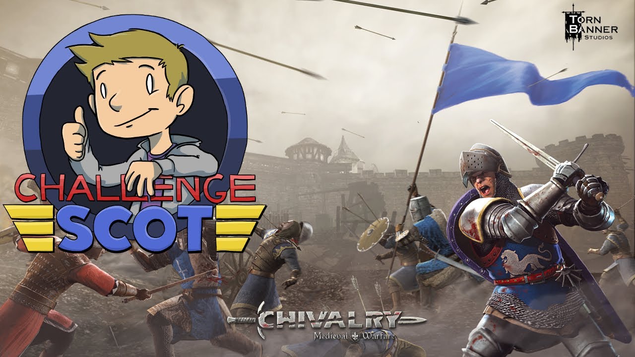 Bringing fists to a swordfight in Chivalry: Medieval Warfare - Challenge Scot!