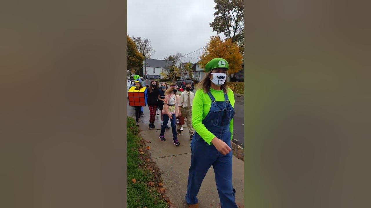 October 30, 2020 Halloween parade, Seton, Meadville 3 YouTube