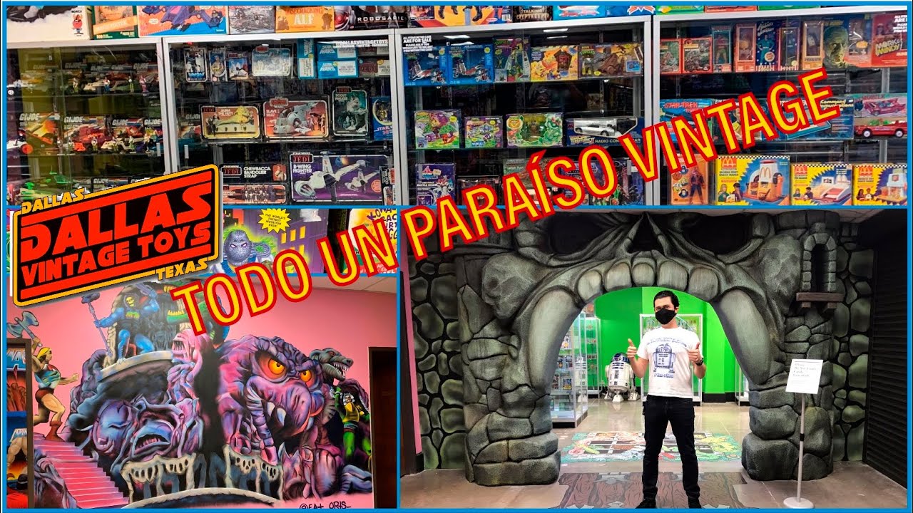 LA NUEVA DALLAS VINTAGE TOYS, MARAVILLOSA TIENDA EN DALLAS QUE NO TE LO