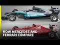 F1 2017 tech special: How Mercedes and Ferrari compare