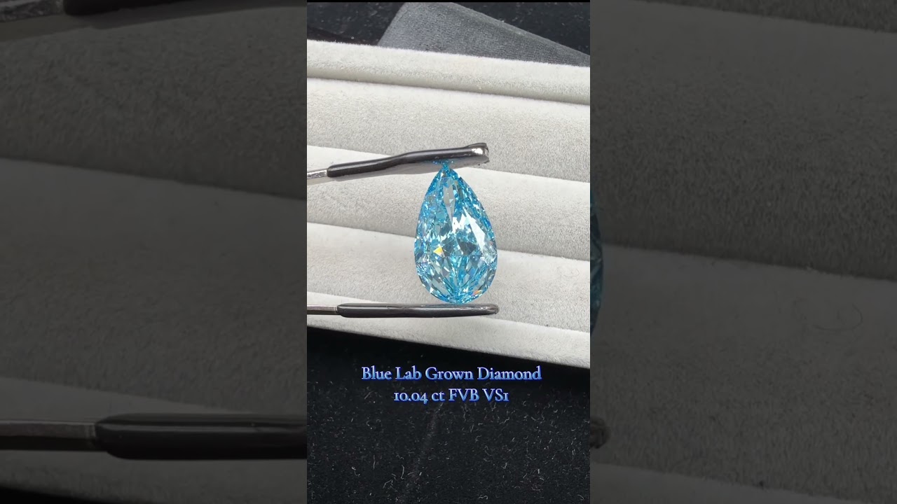 Pear-Shaped Loose Lab Grown Diamond