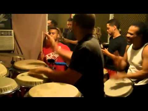 Puerto Rico Percusionistas, Carlos Bermudez John Rivera Jhanlee Aponte Branlie Mejias.