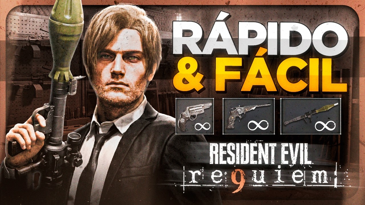 COMO LIBERAR BAZUCA & ARMAS INFINITAS EM RESIDENT EVIL REQUIEM
