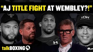 ANTHONY JOSHUA TO FIGHT AT WEMBLEY?! 👀 | EP66 | talkBOXING with Simon Jordan & Spencer Oliver