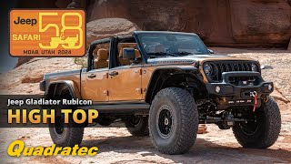 Jeep Gladiator Rubicon High Top | 58th Easter Jeep Safari Concepts | Moab, Utah by Quadratec 6,394 views 1 month ago 4 minutes, 9 seconds