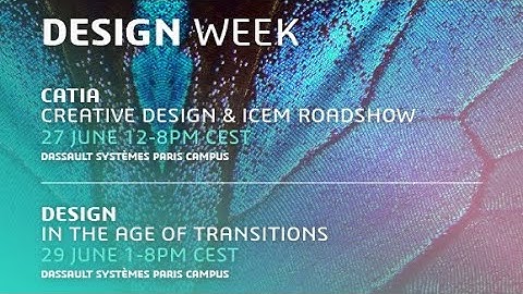 [CATIA Design Talk] Design in the Age of Transitions