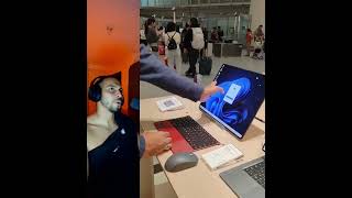 El computador con tecnologia extraterrestre #computador #alienigena #extraterrestres #transformers