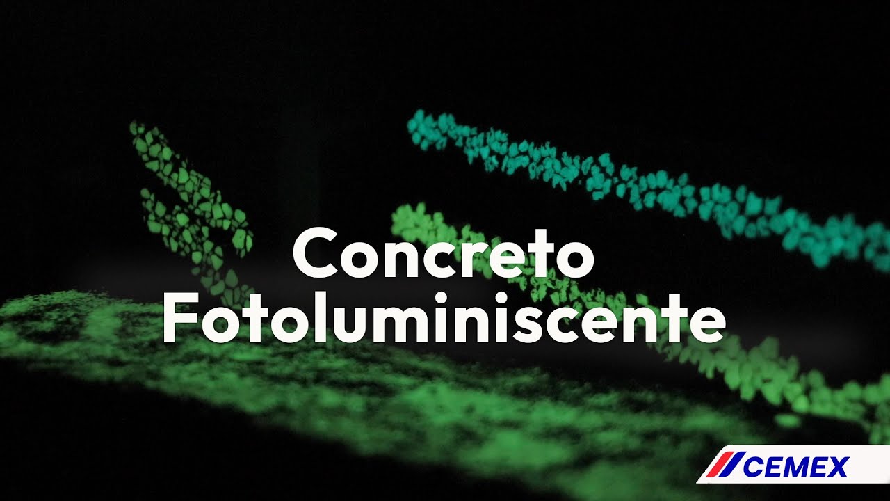 Concreto que brilla sin electricidad 💡🌟