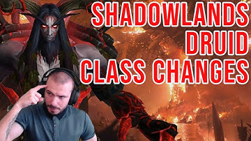 Shadowlands Druid Class Changes | Pre-Patch