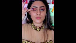 Desi Makeup Look Y'all were Waiting for Part-3 🎉✨ | Ria Sehgal #shorts