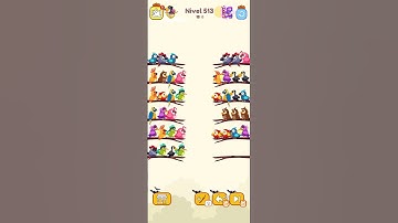 Level 512 y 513 The sound upon completion was heavenly #viralvideo #gaming #birds  #funny  #gameplay