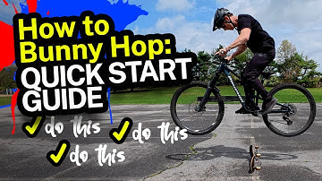 How to bunny hop a bike, simple and easy to follow. This is a skill every rider should have!