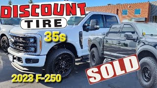 New Truck! 2023 Ford F250  New Tires 295/65r20  Toyo Open Country R/T Trail  No Lift