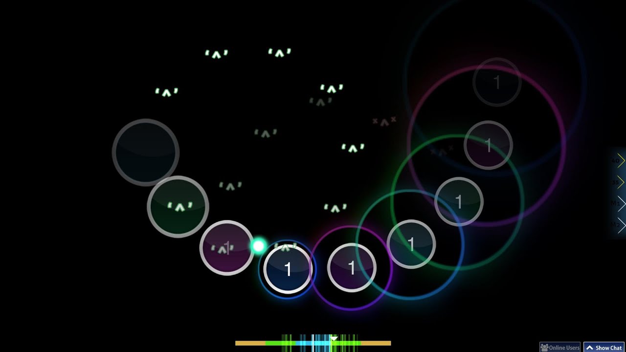 osu! but the streams get more spaced every clip - YouTube