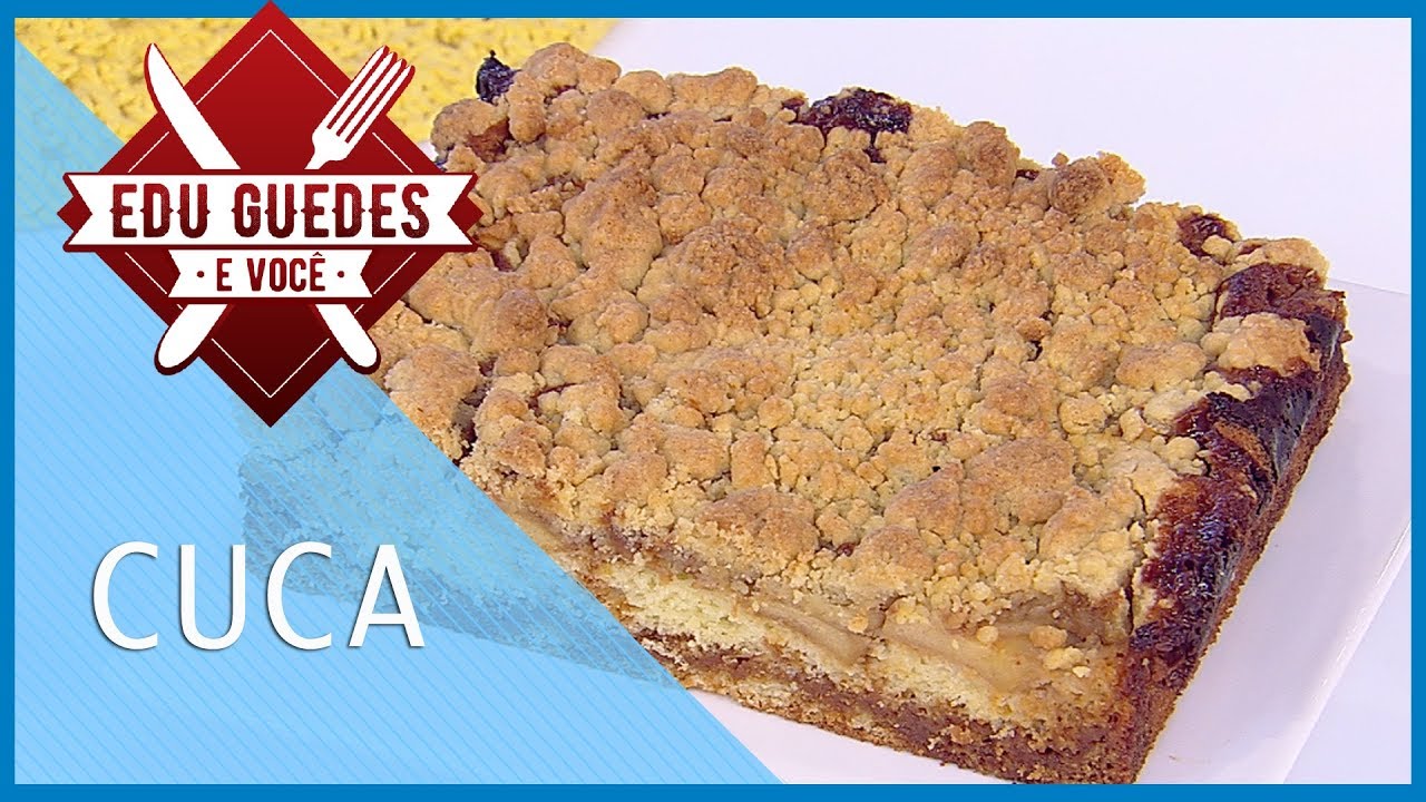 Convidada de Edu Guedes ensina receitas de massa da cuca e farofa doce