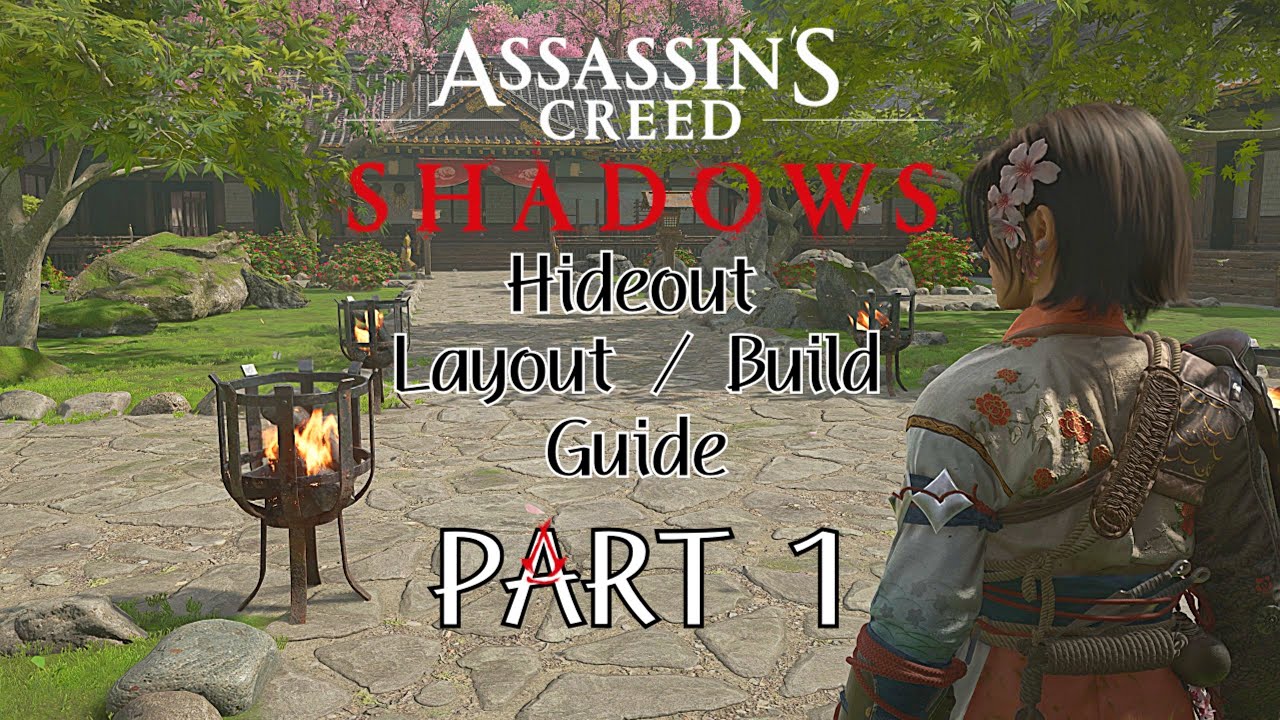 Assassin's Creed Shadows - EASY Hideout Layout/Build Guide (Part 1)