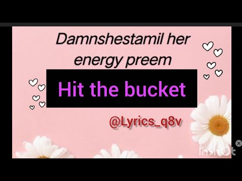 Hit the bucket 🎵❤️ lyrics by Priya Raghu #hitthebucket #trending