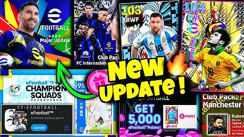 Captain Tsubasa X EFOOTBALL 2025 | Efootball 2025 V4.2.0 Update 👉 5 December