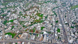 شاهد مدينة اب من الجو رائعه جداً مع حمود السمه يتغنى لمدينة اب