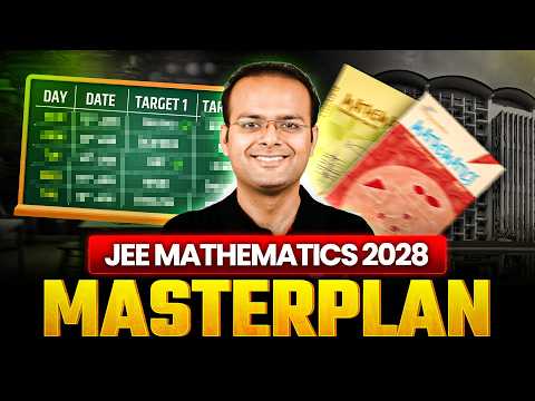 Complete JEE Maths Masterplan for Beginners 💯