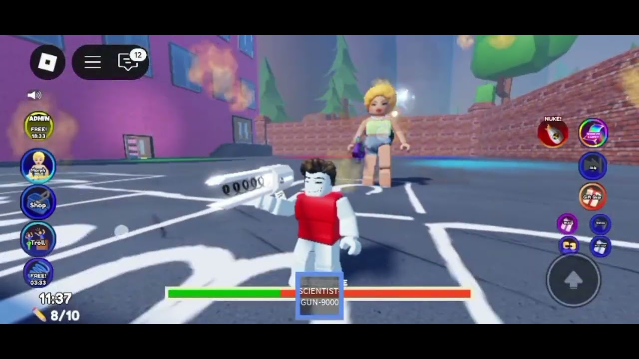 Escape Miss Ice Obby all bosses