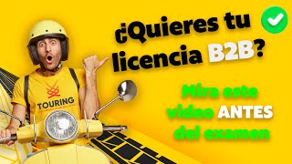 Examen Licencia B2B Motos Perú (1\/5) | Preguntas, Respuestas y Tips del Touring MTC 2026