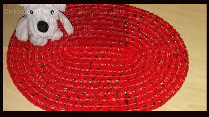 Learn to Crochet a Quick and Easy Rope Rug