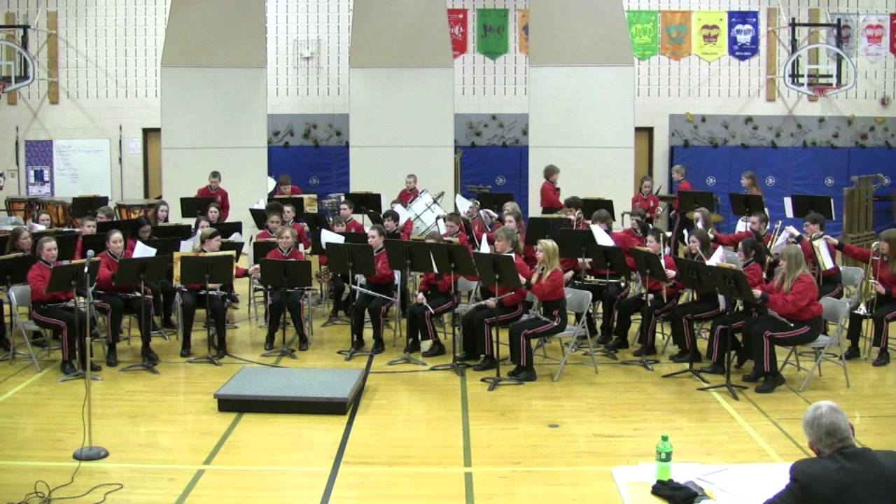 Amery Middle School Band at Large Group 2014 YouTube