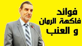 Dr Mohamed El Faid | نصائح الدكتور محمد الفايد | فوائد فاكهة الرمان و العنب الفريدة