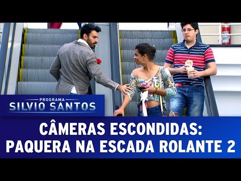 Paquera na Escada Rolante 2 - Love Escalator Prank 2 | Câmeras Escondidas (23/07/17)