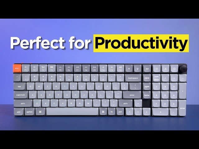 Keychron K17 Max Review: Compact Productivity Powerhouse - YouTube