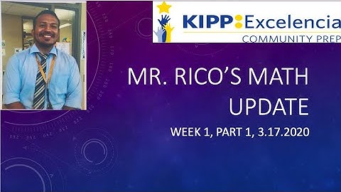 Rico Week 1 part 2