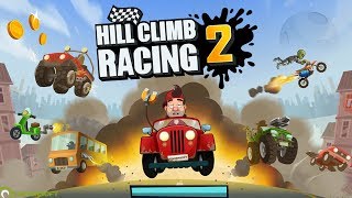 Hill Climb Racing 2 - Bus Official Gameplay Update 1.7 (Fully Upgraded) screenshot 2